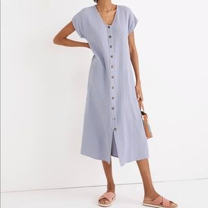 Madewell Lightspun Easy Midi Dress